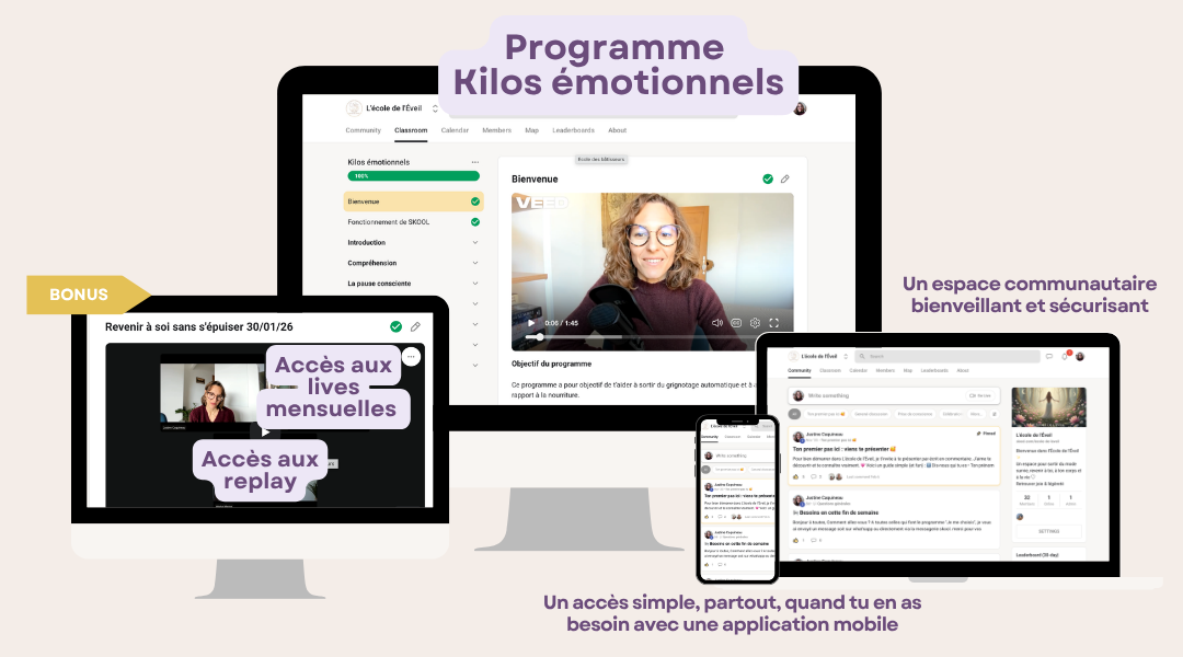 Programme Kilos émotionnels