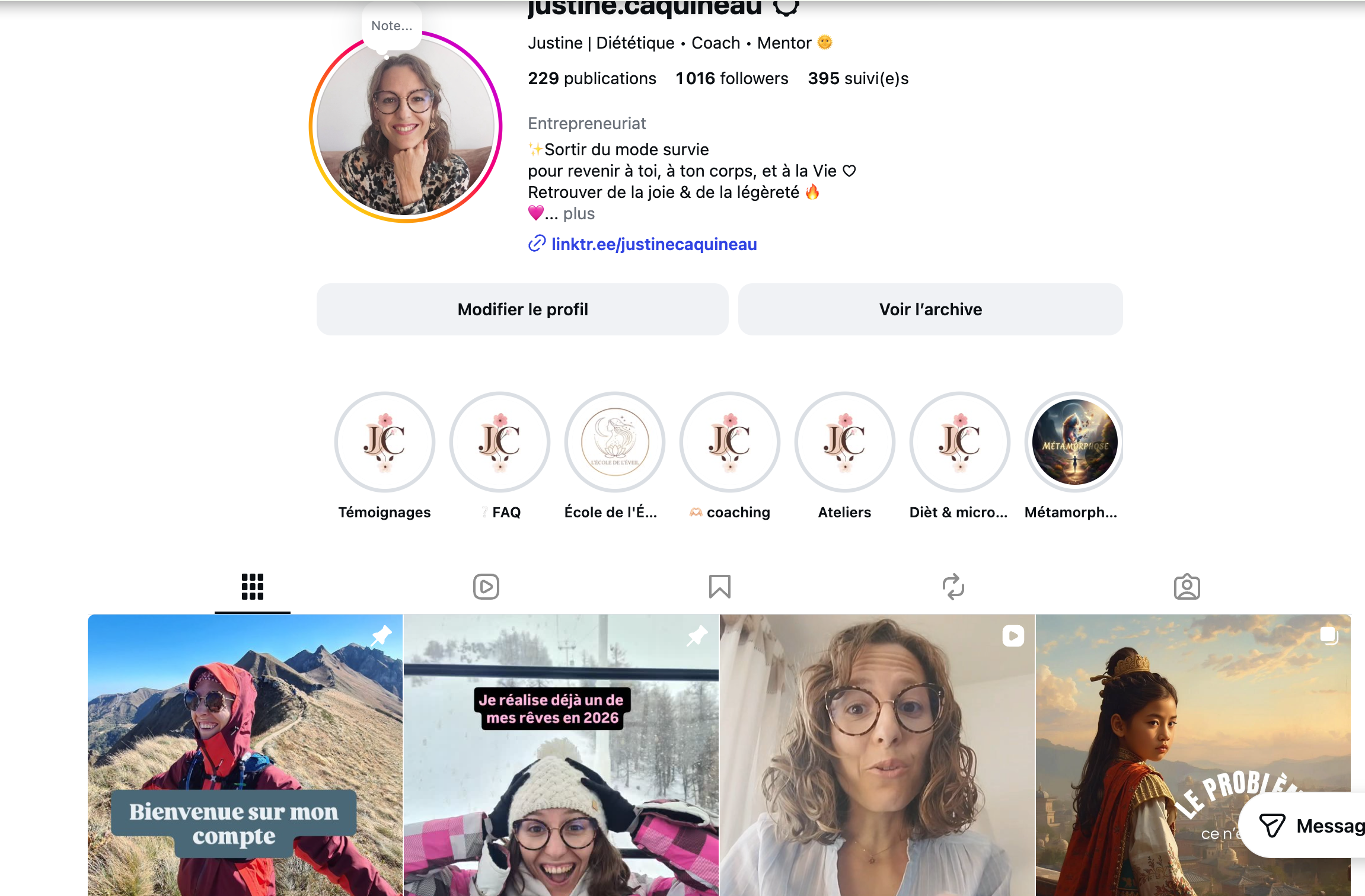 Instagram de justine.caquineau