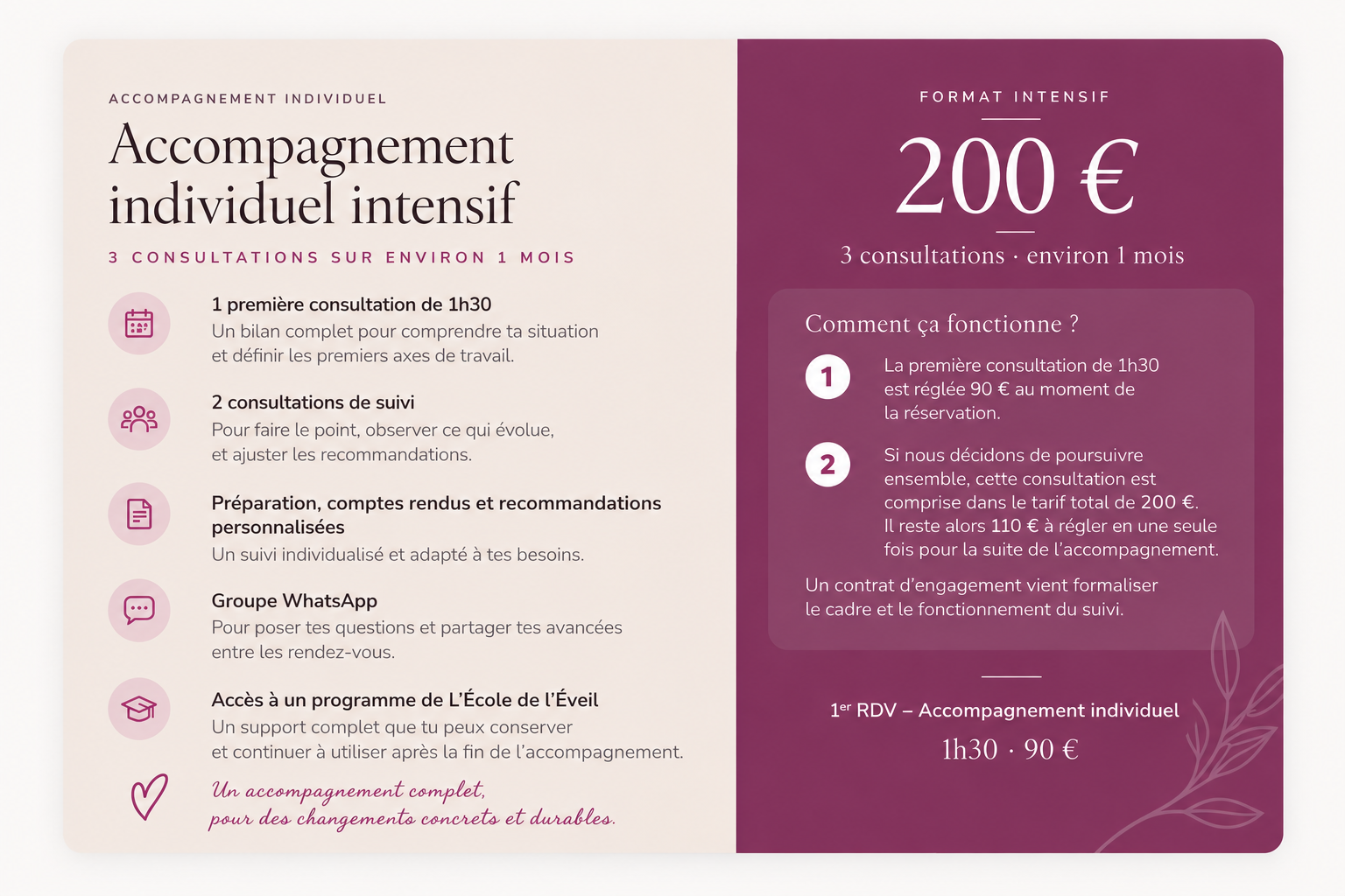 accompagnement individuel intensif